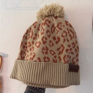 Hurley Beanie with Pom Pom